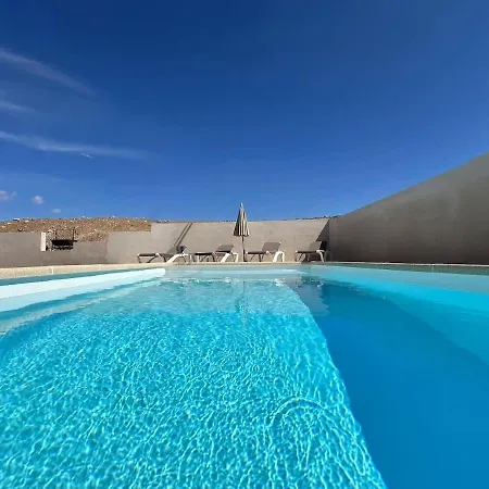 Tatil Evi En La Montana Con Piscina En Fuerteventura *